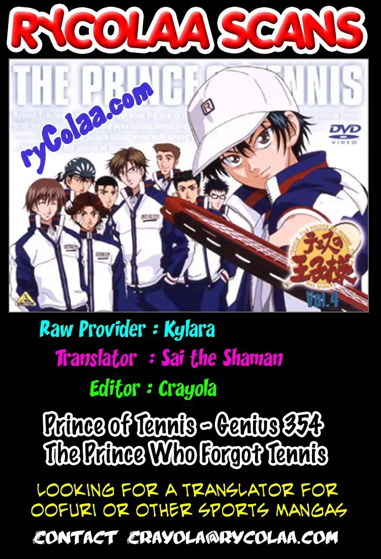 Prince of Tennis Chapter 354 1